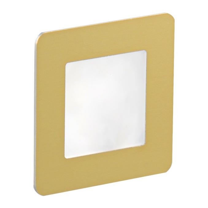 LDST DI-01-SZ-BC9 - Светодиодный светильник для подсветки лестницы DIANA 9xLED/1,2W/230V золотистый 3500K