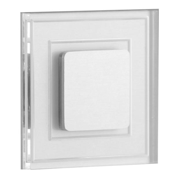 LDST KE-01-SS-BC8 - Світлодіодне підсвічування сходів KELLY 8xLED/1,2W/230V матовий хром 3500K