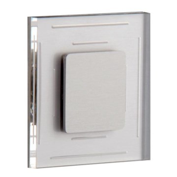 LDST SP-01-SS-BZ8 - Светильник для лестницы LED SPACE 8xLED/1,2W/230V матовый хром 6500K