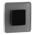 LDST SW-01-SC-BZ8 - Светодиодный светильник для лестницы SWIFT 8xLED/1,2W/230V матовый черный 6500K