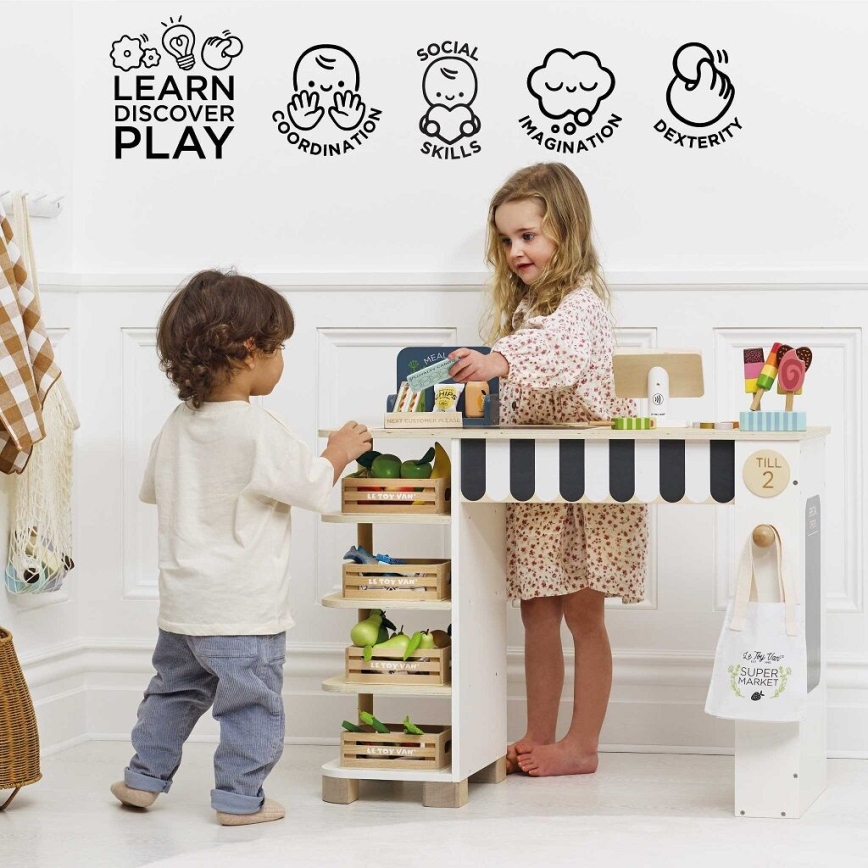 Le Toy Van - Торговый стенд с кассовым аппаратом и аксессуарами