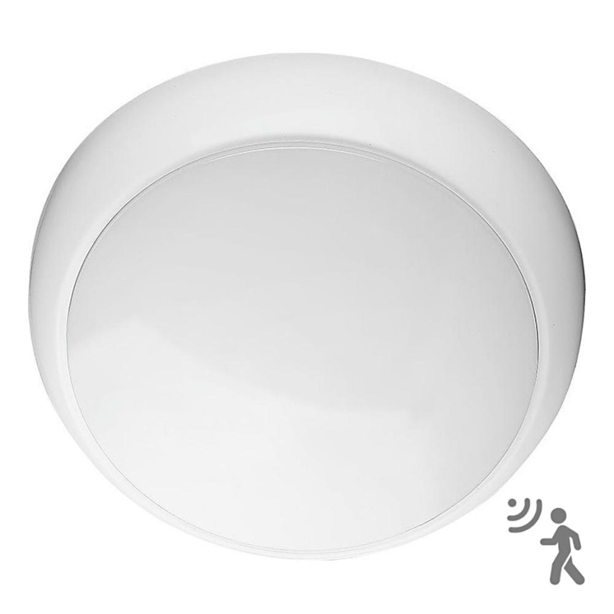 LED Аварійний стельовий світильник з датчиком LED/8W/16W/20W/230V IP65 3000/4000/6500K діаметр 32 см