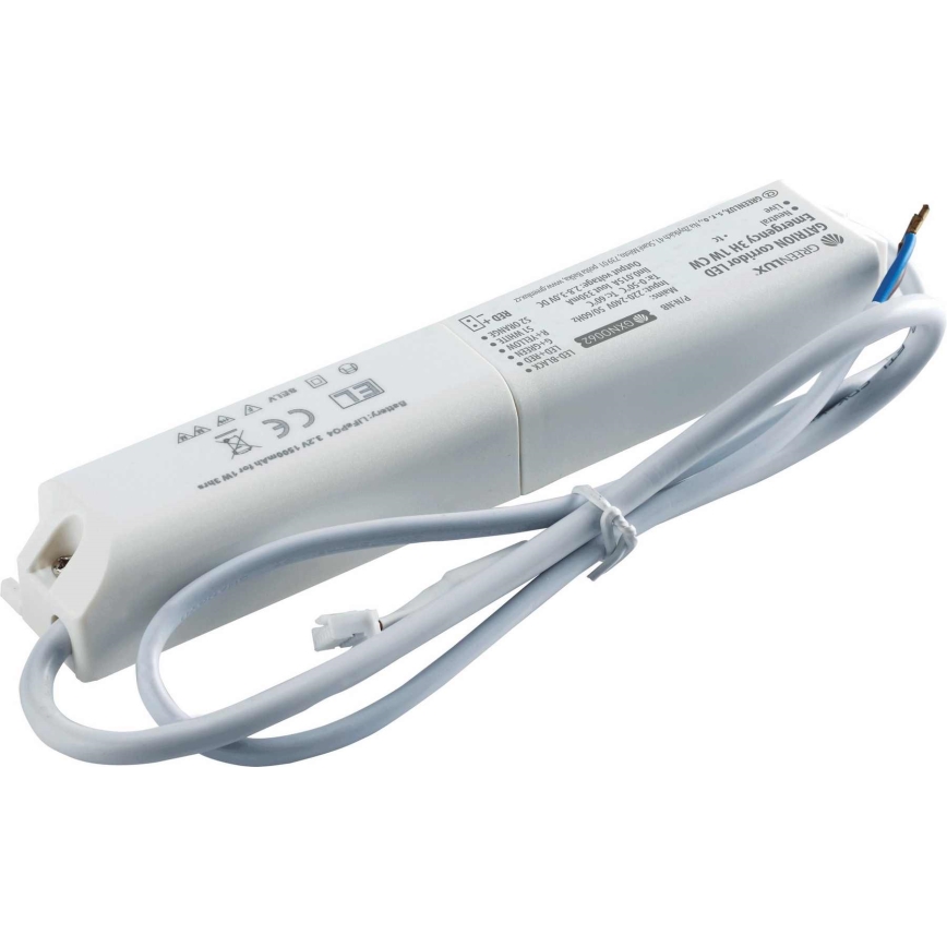 LED Аварійний вбудований світильник GATRION LED/1W/230V 6000K