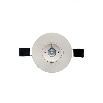 LED Аварійний вбудований світильник LED/2W/230V 6000K
