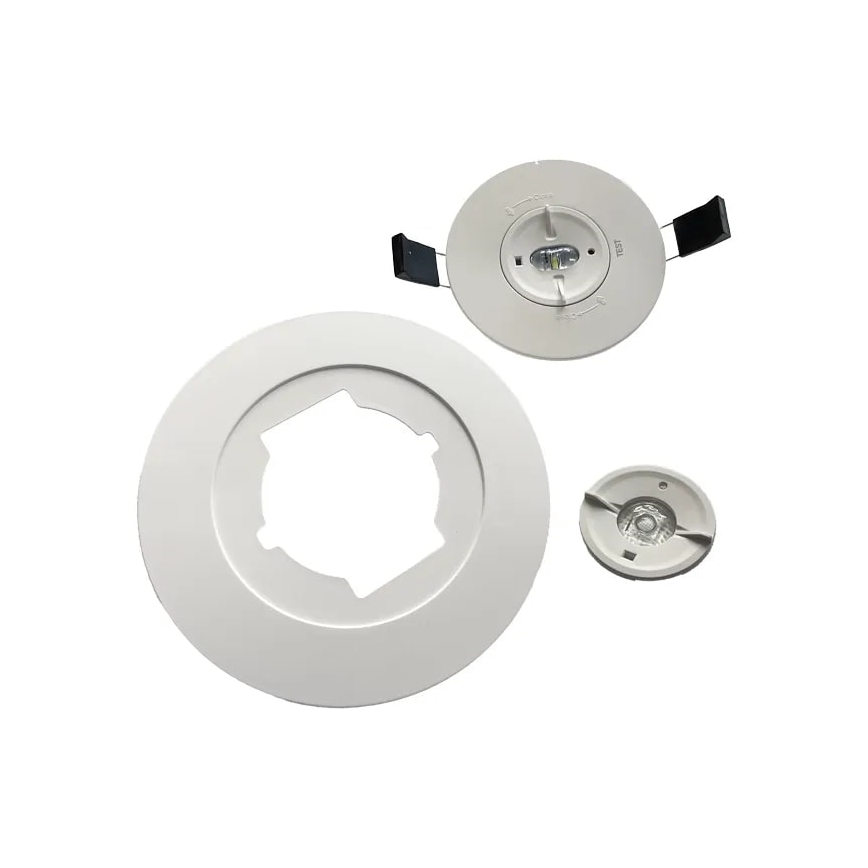 LED Аварійний вбудований світильник LED/2W/230V 6000K