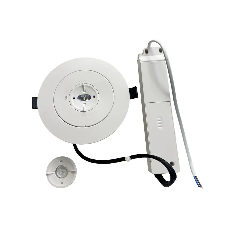 LED Аварійний вбудований світильник LED/2W/230V 6000K