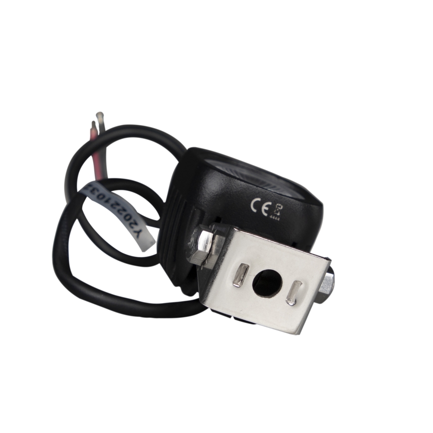 LED Автомобільна фара BLACK LED/10W/10-30V IP69 5700K квадратний