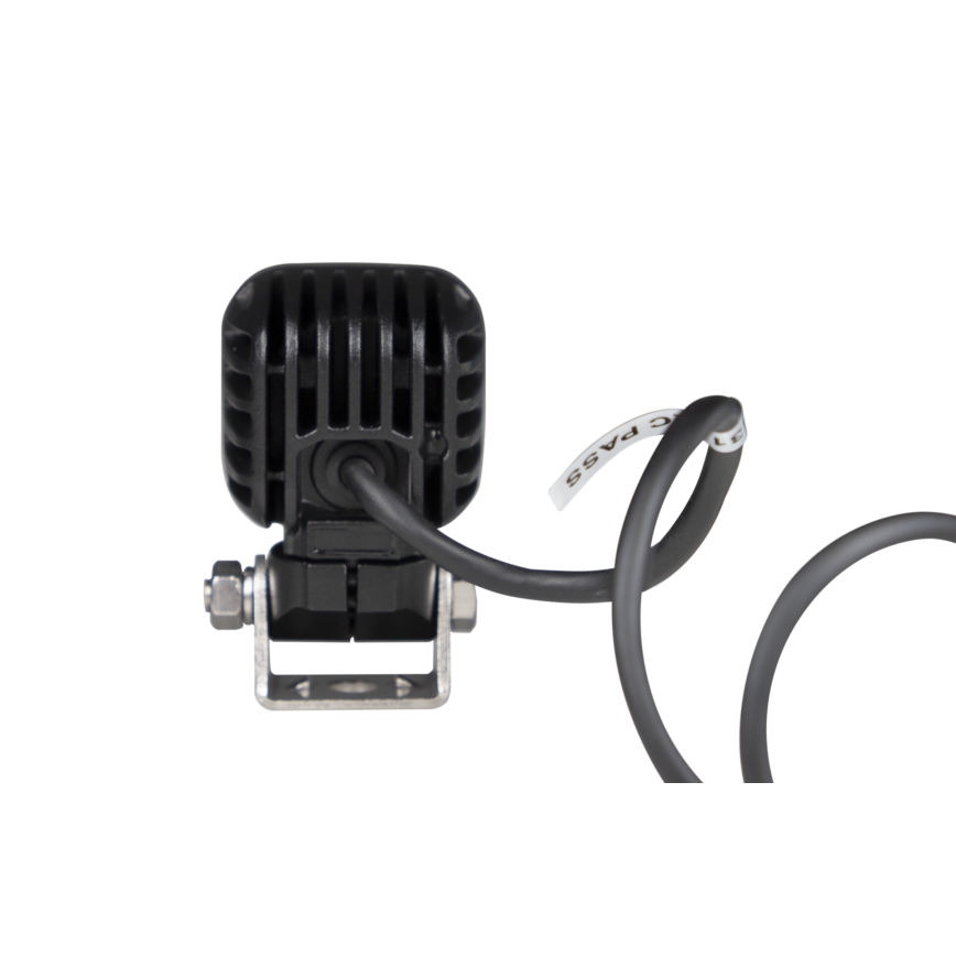 LED Автомобільна фара BLACK LED/10W/10-30V IP69 5700K квадратний