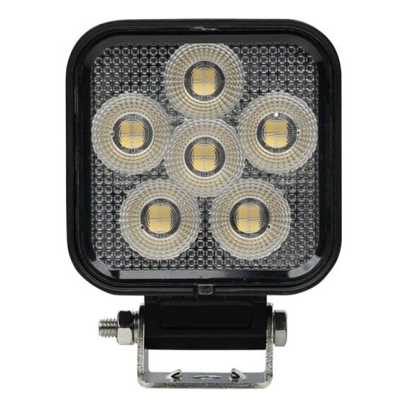 LED Автомобільна фара BLACK LED/24W/10-30V IP69 5700K квадратний