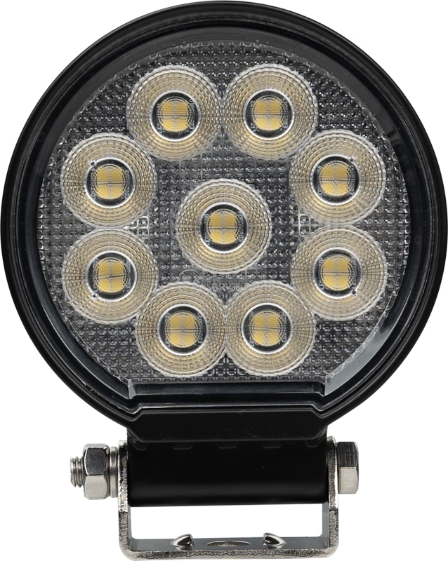 LED Автомобільна фара BLACK LED/36W/10-30V IP69 5700K круглий