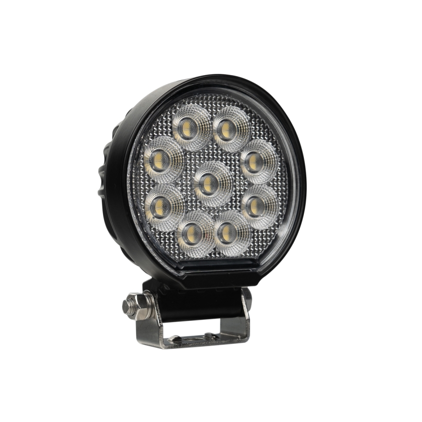 LED Автомобільна фара BLACK LED/36W/10-30V IP69 5700K круглий
