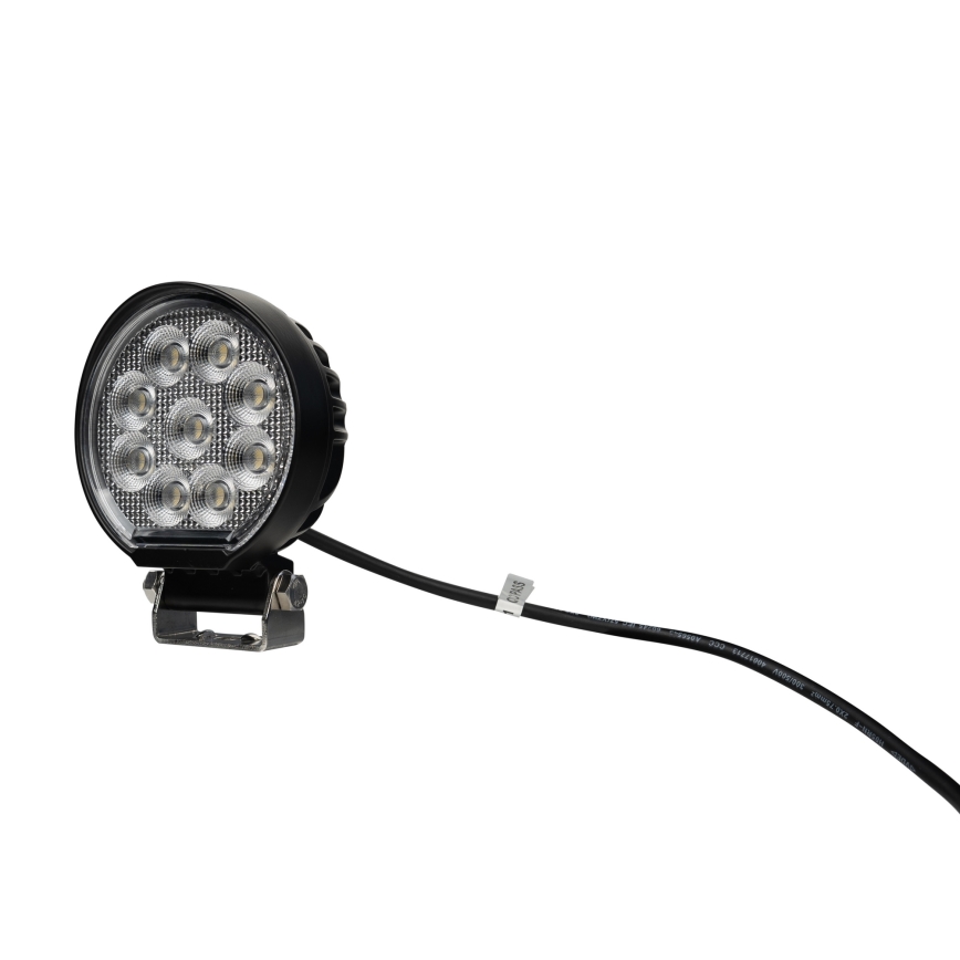LED Автомобільна фара BLACK LED/36W/10-30V IP69 5700K круглий