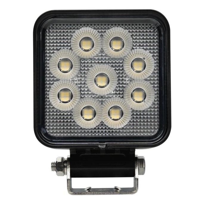 LED Автомобільна фара BLACK LED/36W/10-30V IP69 5700K квадратний