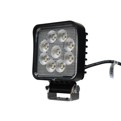 LED Автомобільна фара BLACK LED/36W/10-30V IP69 5700K квадратний