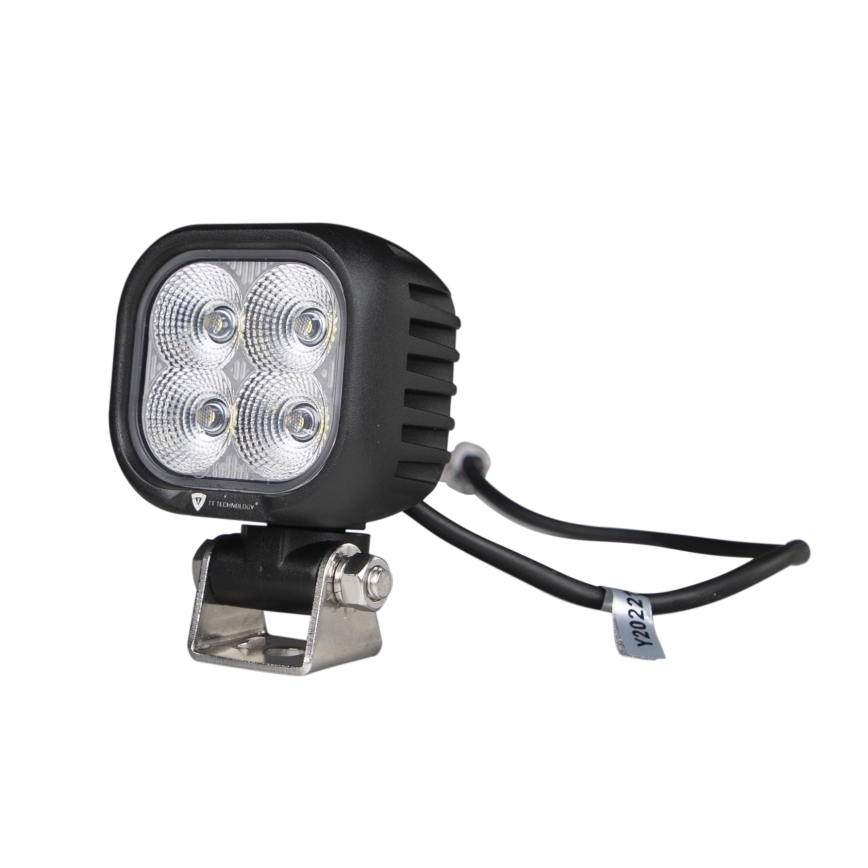 LED Автомобільна фара BLACK LED/40W/10-30V IP69 5700K квадратний
