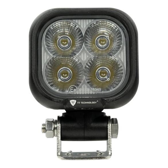 LED Автомобільна фара BLACK LED/40W/10-30V IP69 5700K квадратний