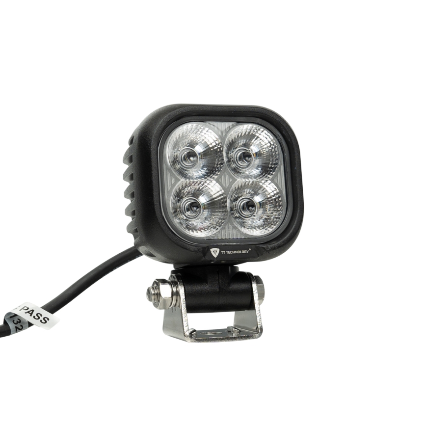LED Автомобільна фара BLACK LED/40W/10-30V IP69 5700K квадратний