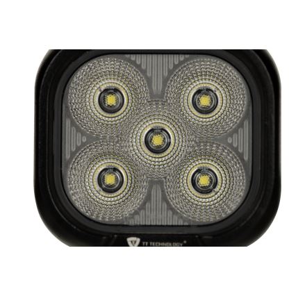 LED Автомобільна фара BLACK LED/50W/10-30V IP69 5700K квадратний