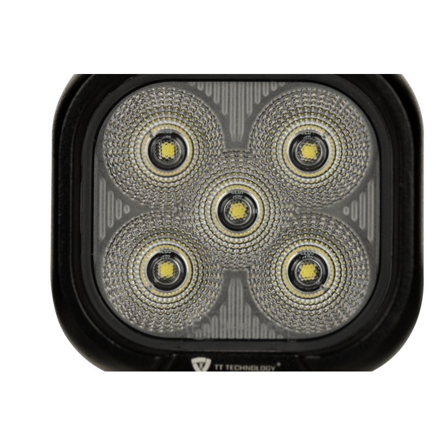 LED Автомобільна фара BLACK LED/50W/10-30V IP69 5700K квадратний