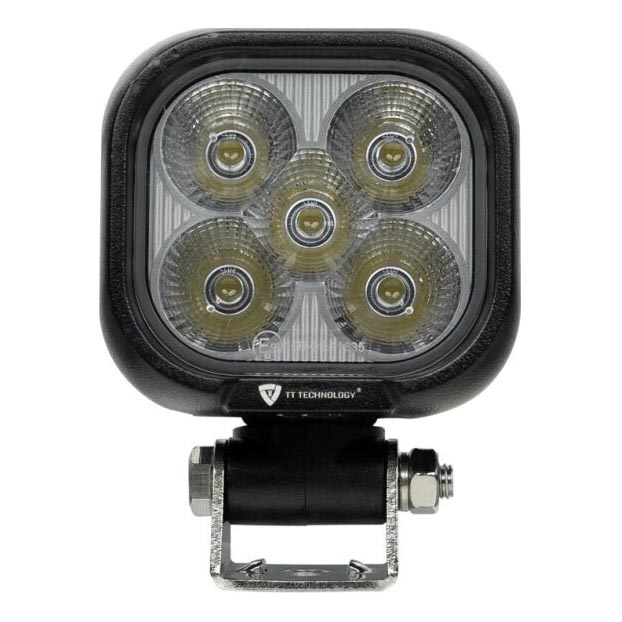 LED Автомобільна фара BLACK LED/50W/10-30V IP69 5700K квадратний