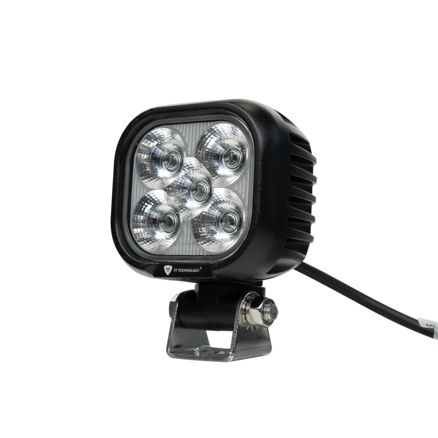 LED Автомобільна фара BLACK LED/50W/10-30V IP69 5700K квадратний