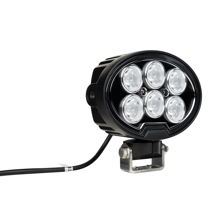 LED Автомобільна фара BLACK LED/60W/10-30V IP69 5700K овальний