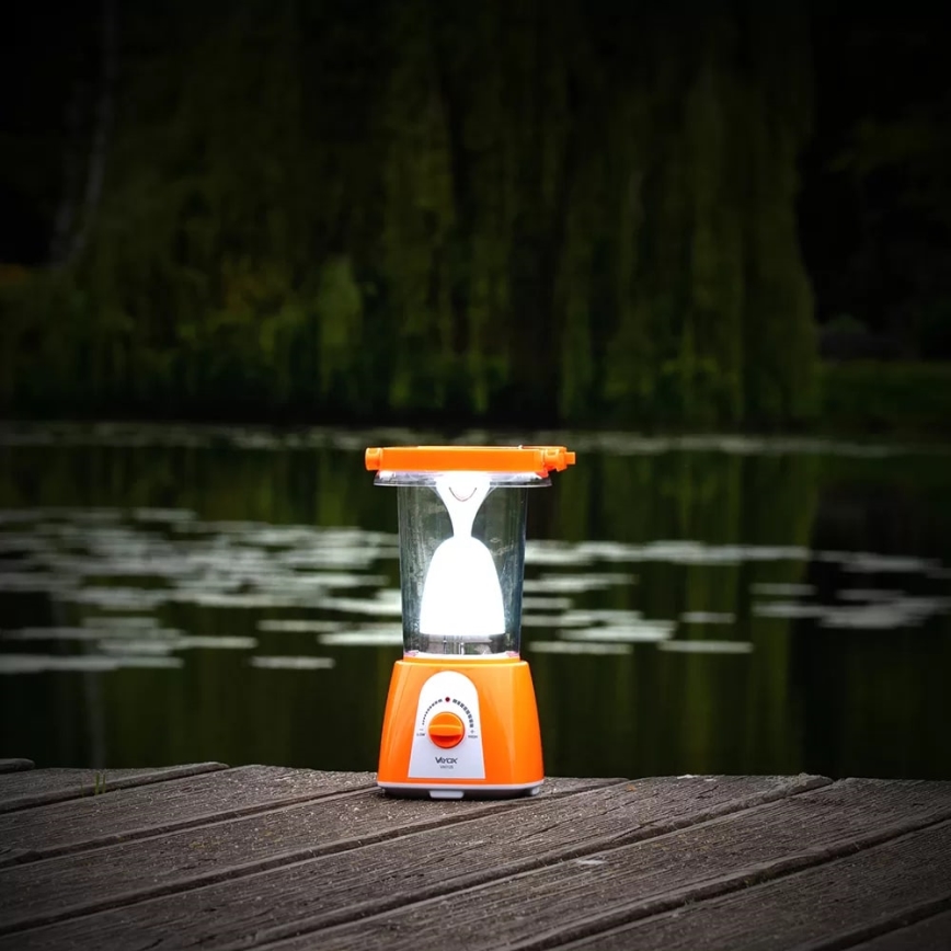 LED Акумуляторна лампа з регулюванням яскравості на сонячній батареї з функцією Power Bank LED/230V 710 лм 1600 mAh