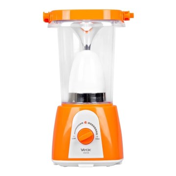 LED Акумуляторна лампа з регулюванням яскравості на сонячній батареї з функцією Power Bank LED/230V 710 лм 1600 mAh