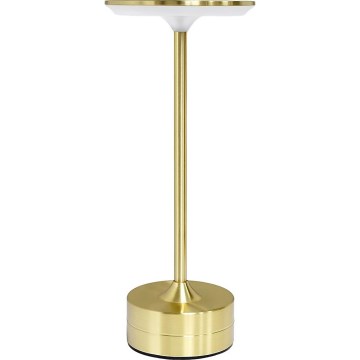 LED акумуляторна сенсорна настільна лампа TAVOLO LED/2,5W/5V 2400 mAh 3000-6000K золота