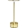 LED акумуляторна сенсорна настільна лампа TAVOLO LED/2,5W/5V 2400 mAh 3000-6000K золота