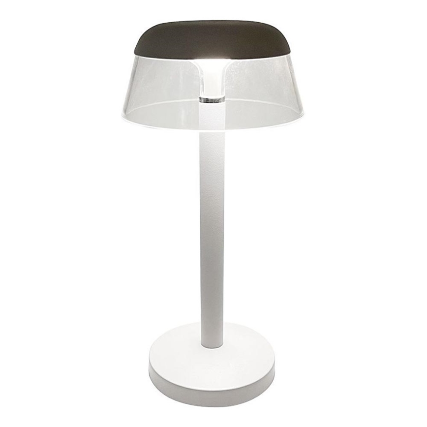 LED Акумуляторна сенсорна настільна лампа з регулюванням яскравості LED/3W/5V 3000-6000K 1800 mAh білий