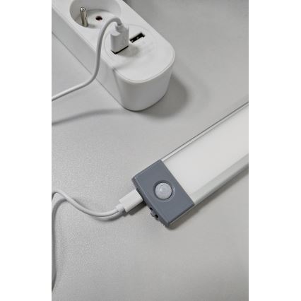 LED Акумуляторне освітлення для меблів з датчиком LED/2,5W/5V USB 800 mAh 4200K 32,5 см