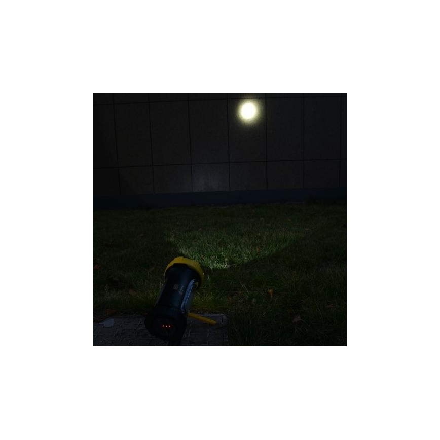 Світлодіодний акумуляторний ліхтар LED/5W/4000mAh + LED/3W