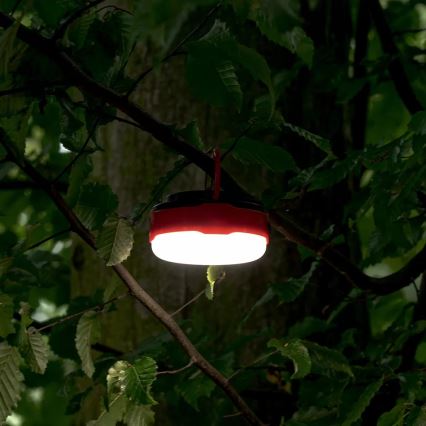 LED Акумуляторний ліхтарик на сонячній батареї з регулюванням яскравості з функцією Power Bank LED/3W/5V 3000/4000/6500K IPX6 500 лм 2000 mAh