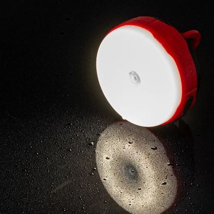 LED Акумуляторний ліхтарик на сонячній батареї з регулюванням яскравості з функцією Power Bank LED/3W/5V 3000/4000/6500K IPX6 500 лм 2000 mAh