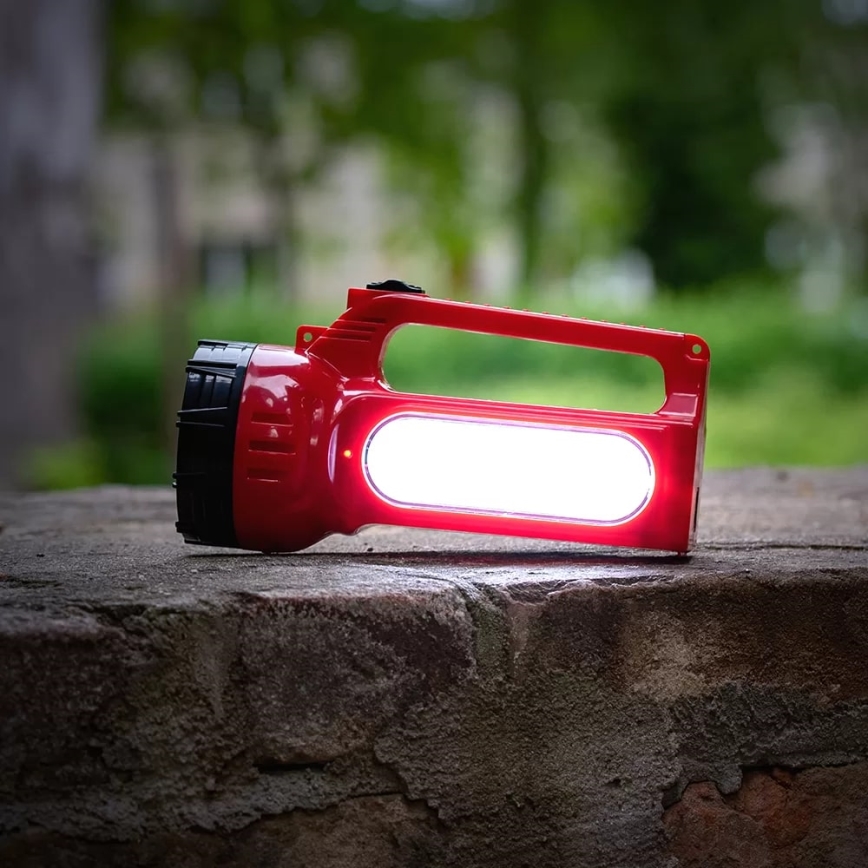 LED Акумуляторний ліхтарик на сонячній батареї LED/7W/230V 400 лм 3200 mAh