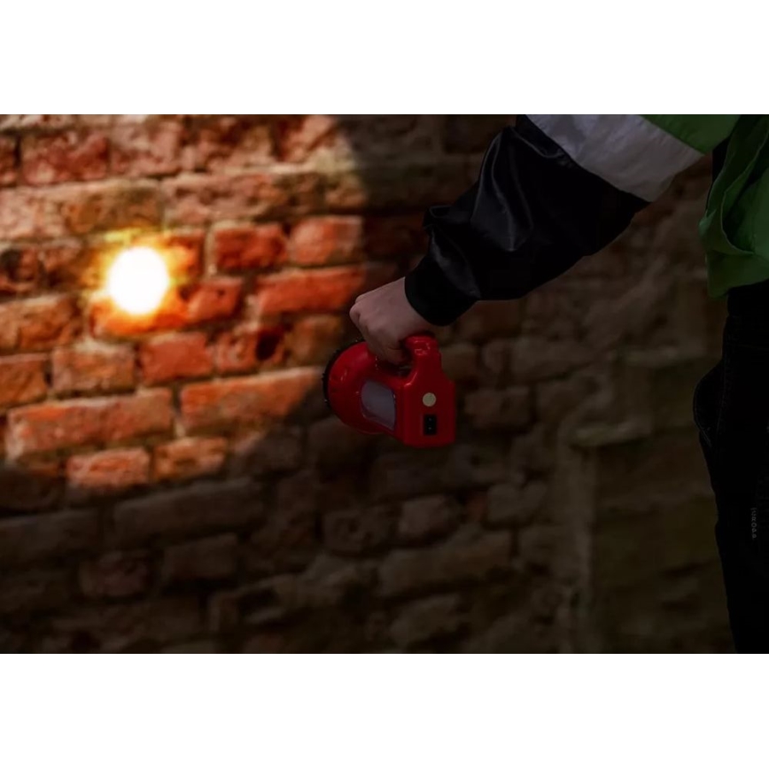 LED Акумуляторний ліхтарик на сонячній батареї LED/7W/230V 400 лм 3200 mAh