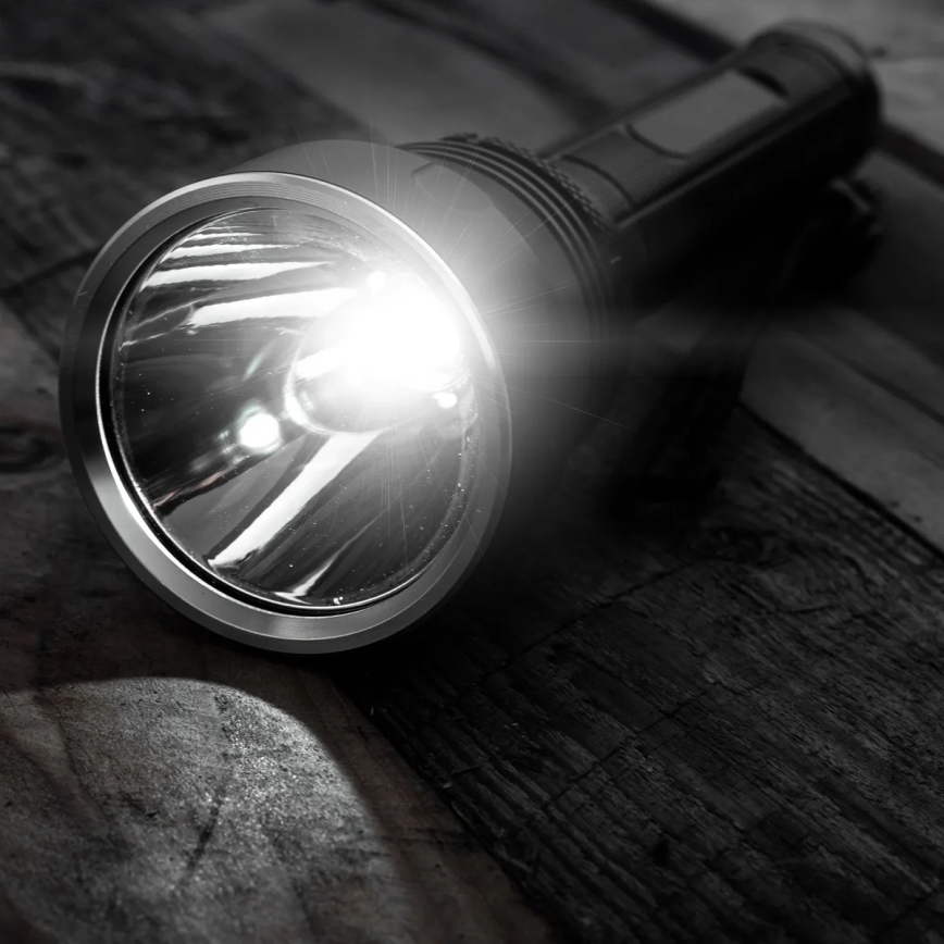 LED Акумуляторний ліхтарик з регулюванням яскравості LED/20W/5V IPX5 1570 лм 8400 mAh