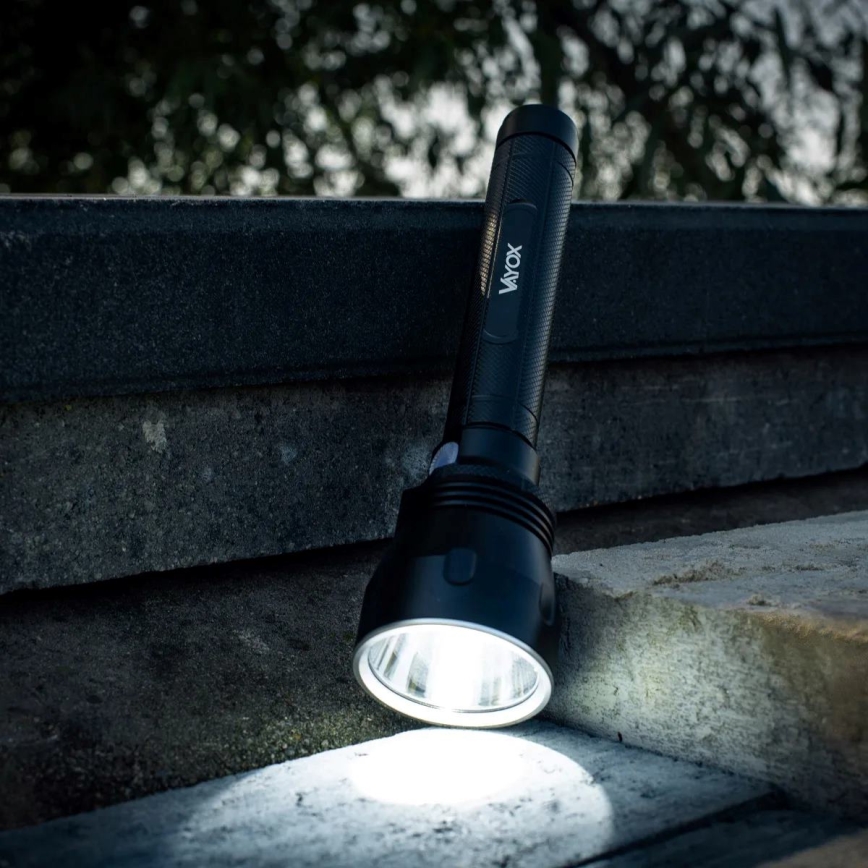 LED Акумуляторний ліхтарик з регулюванням яскравості LED/20W/5V IPX5 1570 лм 8400 mAh