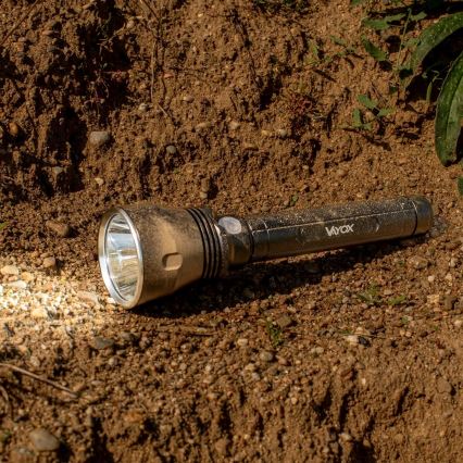 LED Акумуляторний ліхтарик з регулюванням яскравості LED/20W/5V IPX5 1570 лм 8400 mAh