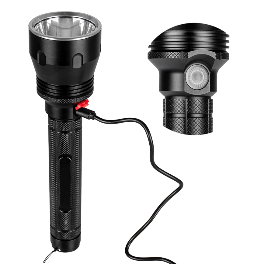 LED Акумуляторний ліхтарик з регулюванням яскравості LED/20W/5V IPX5 1570 лм 8400 mAh