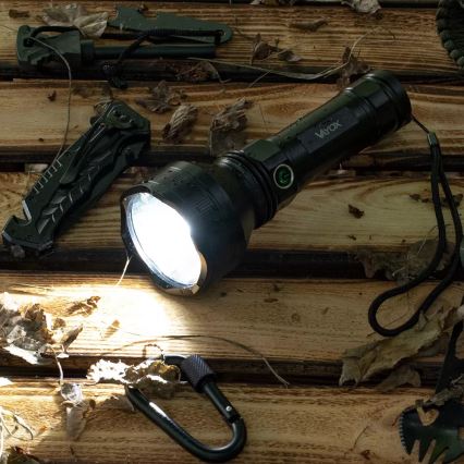 LED Акумуляторний ліхтарик з регулюванням яскравості LED/20W/5V IPX5 1900 лм 5000 mAh