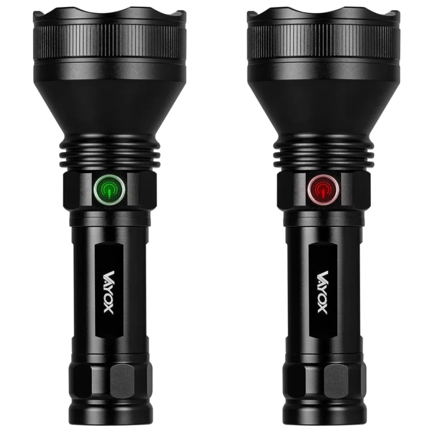 LED Акумуляторний ліхтарик з регулюванням яскравості LED/20W/5V IPX5 1900 лм 5000 mAh