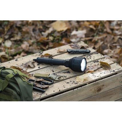 LED Акумуляторний ліхтарик з регулюванням яскравості LED/30W/5V IPX7 3000 лм 8400 mAh