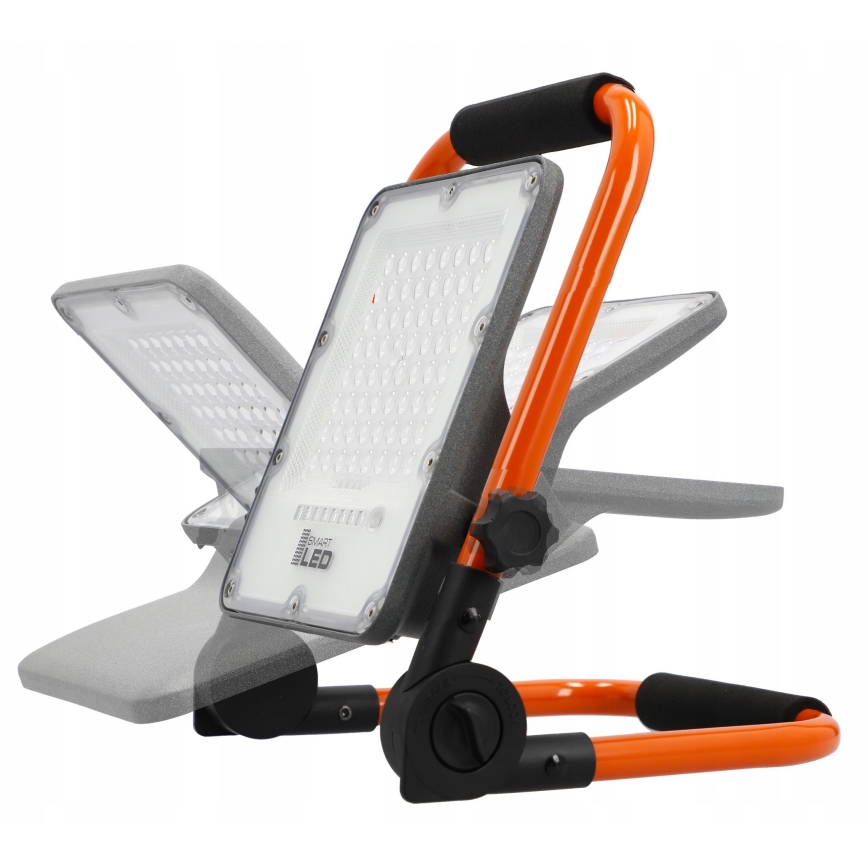 LED акумуляторний прожектор зі штативом LED/30 Вт/3,2 В 4500 К 5000 mAh IP65 помаранчевий