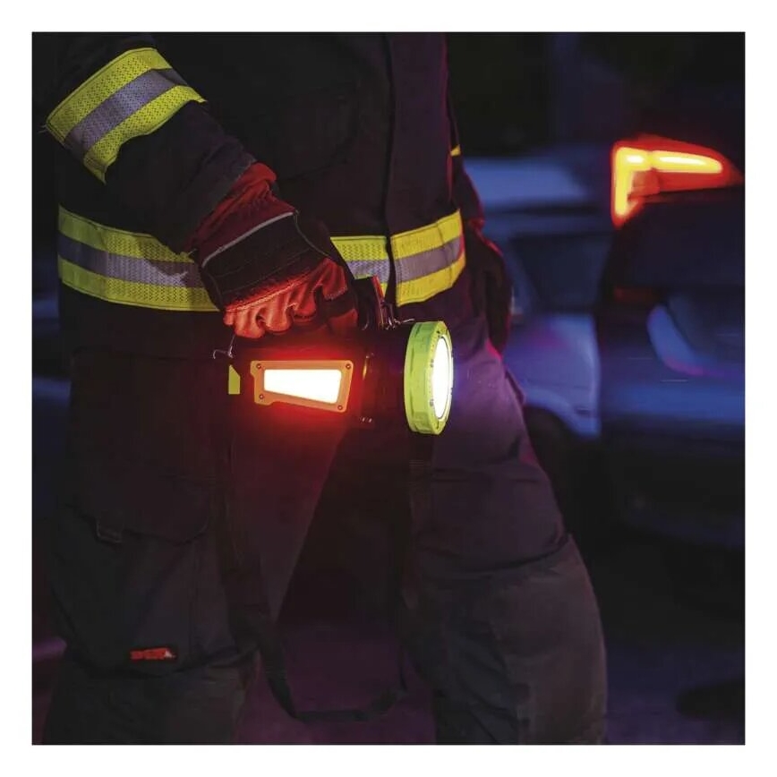 Светодиодный аккумуляторный фонарь LED/3,7V IP44 850 лм 8000 мАч