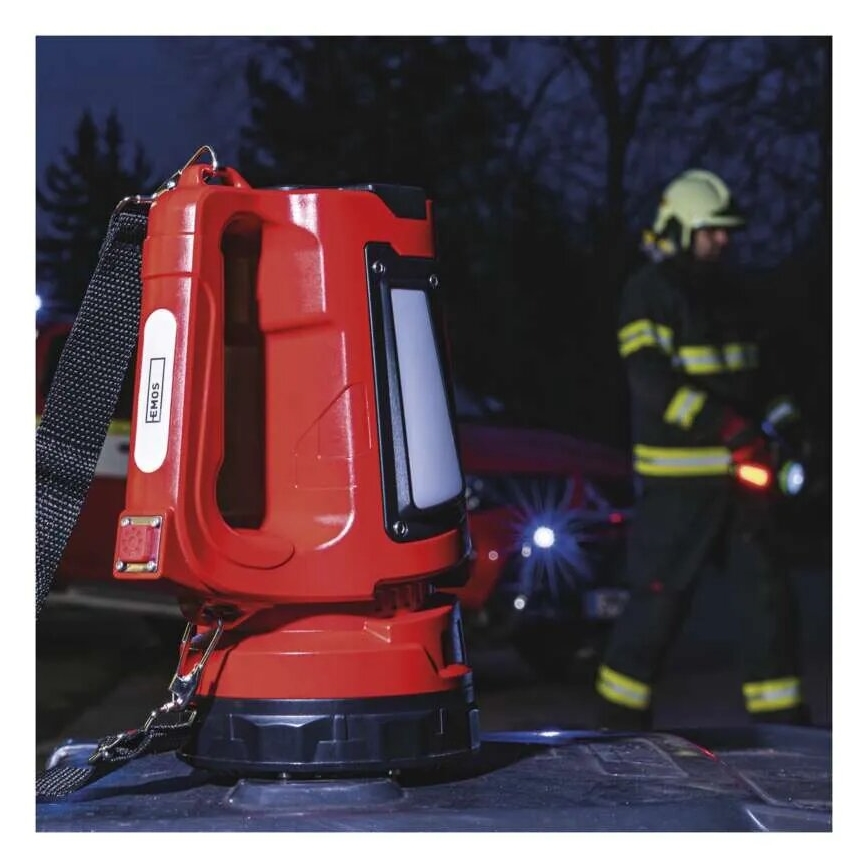 Светодиодный аккумуляторный фонарь LED/3,7V IP44 1000 лм 15000 мАч