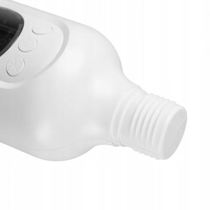 LED аккумуляторный напольный вентилятор с LED-подсветкой LED/4,8W/5V USB 7200 mAh белый + пульт дистанционного управления