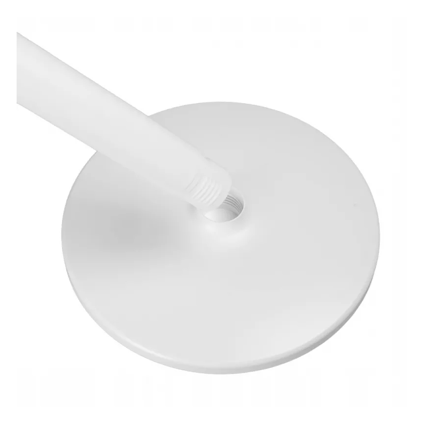 LED аккумуляторный напольный вентилятор с LED-подсветкой LED/4,8W/5V USB 7200 mAh белый + пульт дистанционного управления