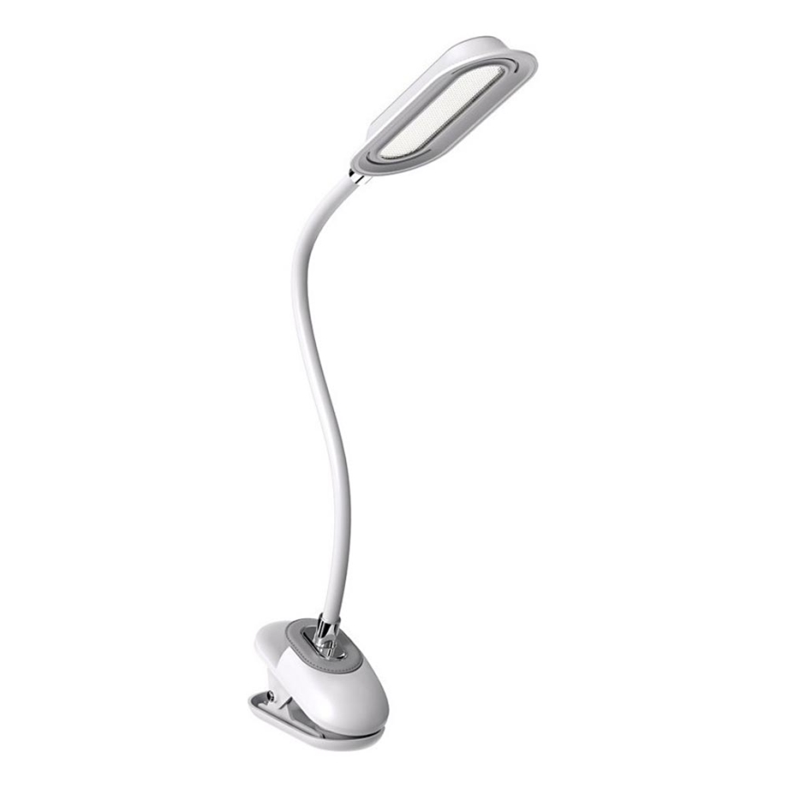 LED+CCT диммируемая настольная лампа с зажимом CLIP LED/7,5W/230V 3000/4200/5000K белая
